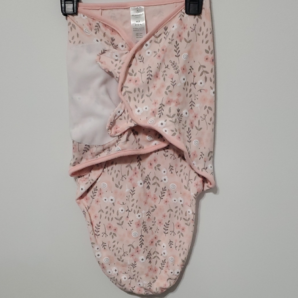 Pink Floral Sleep Sack Pajamas